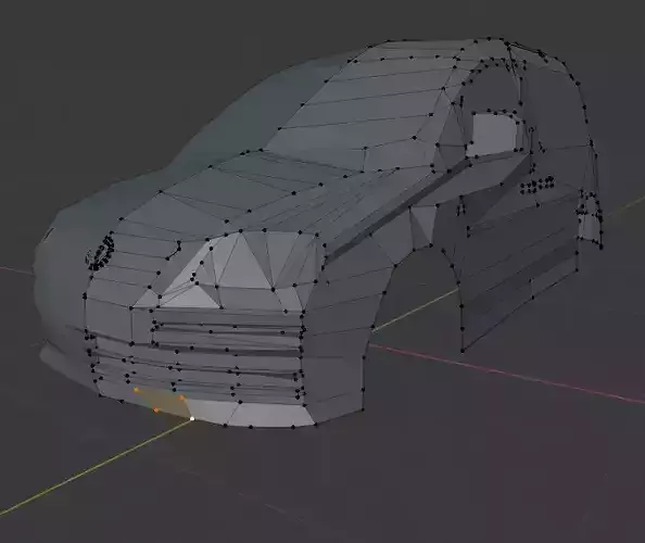 Volkswagen Caddy 2006 Combi 3D Model