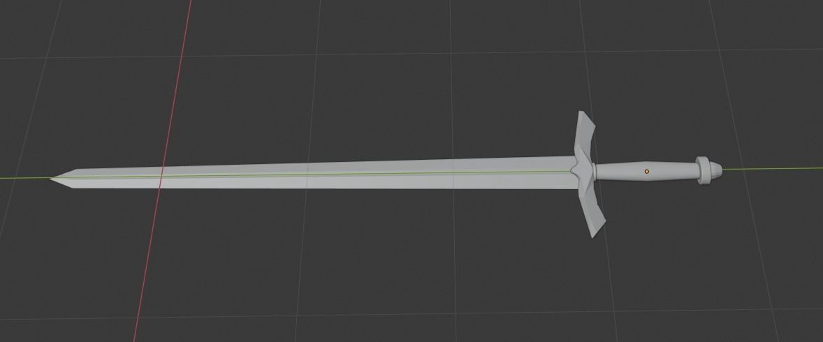 Faramir Sword 3D print model_1