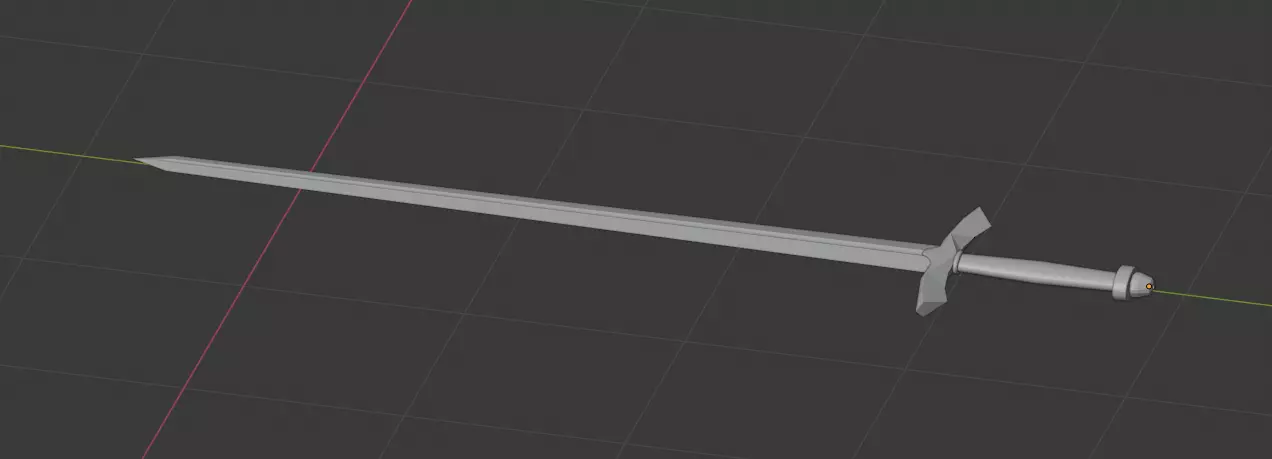 Faramir Sword 3D print model_0