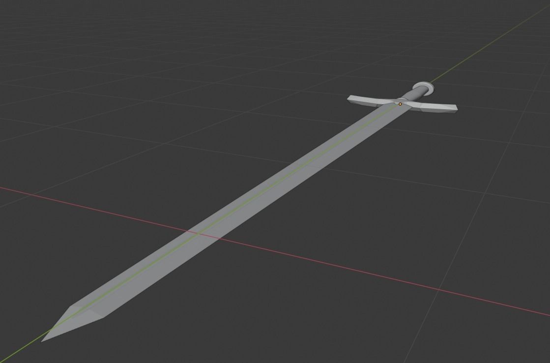 Faramir Sword 3D print model_3
