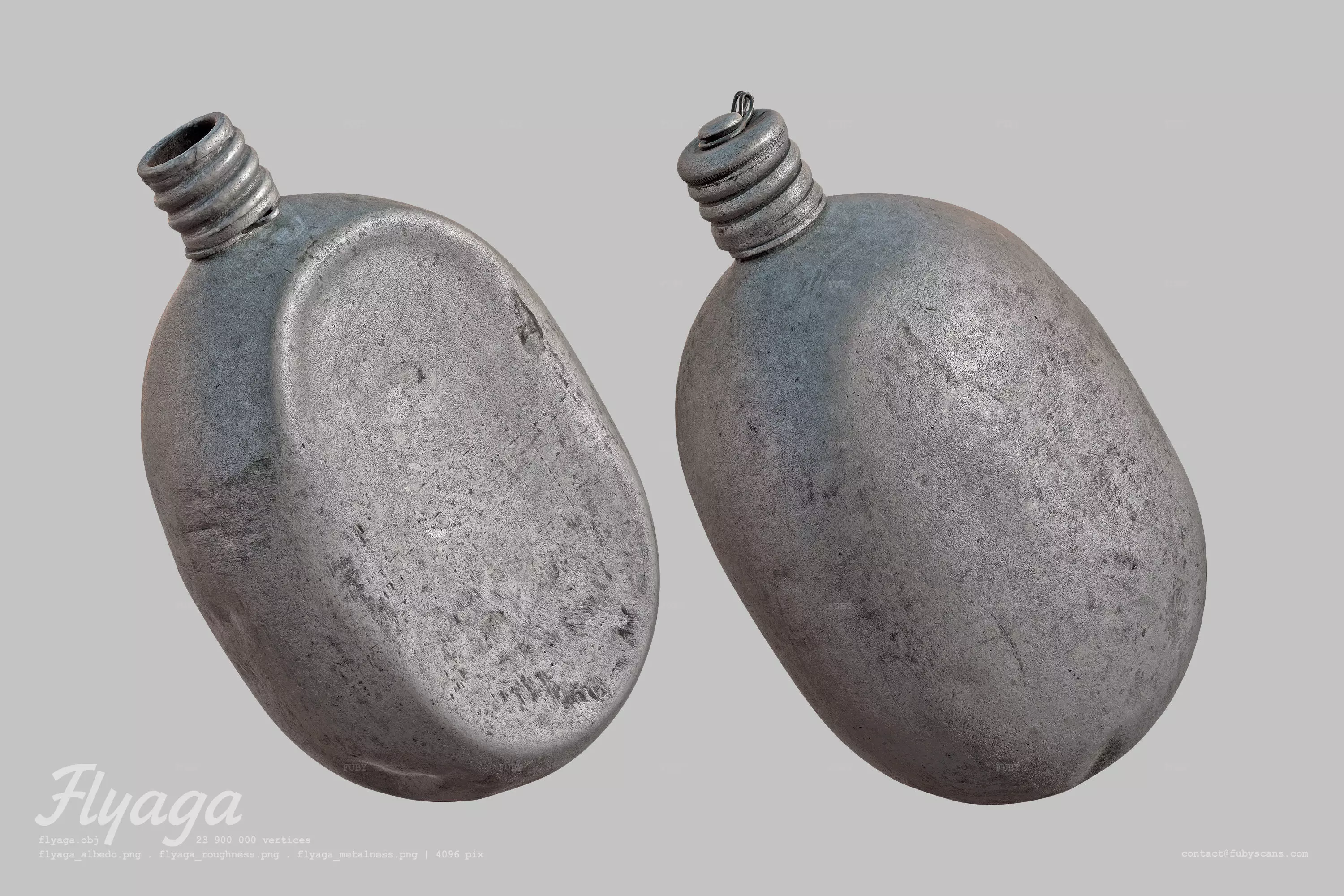 Flyaga Flask Scan 3D model