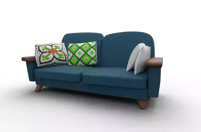Stylized Sofa Couch