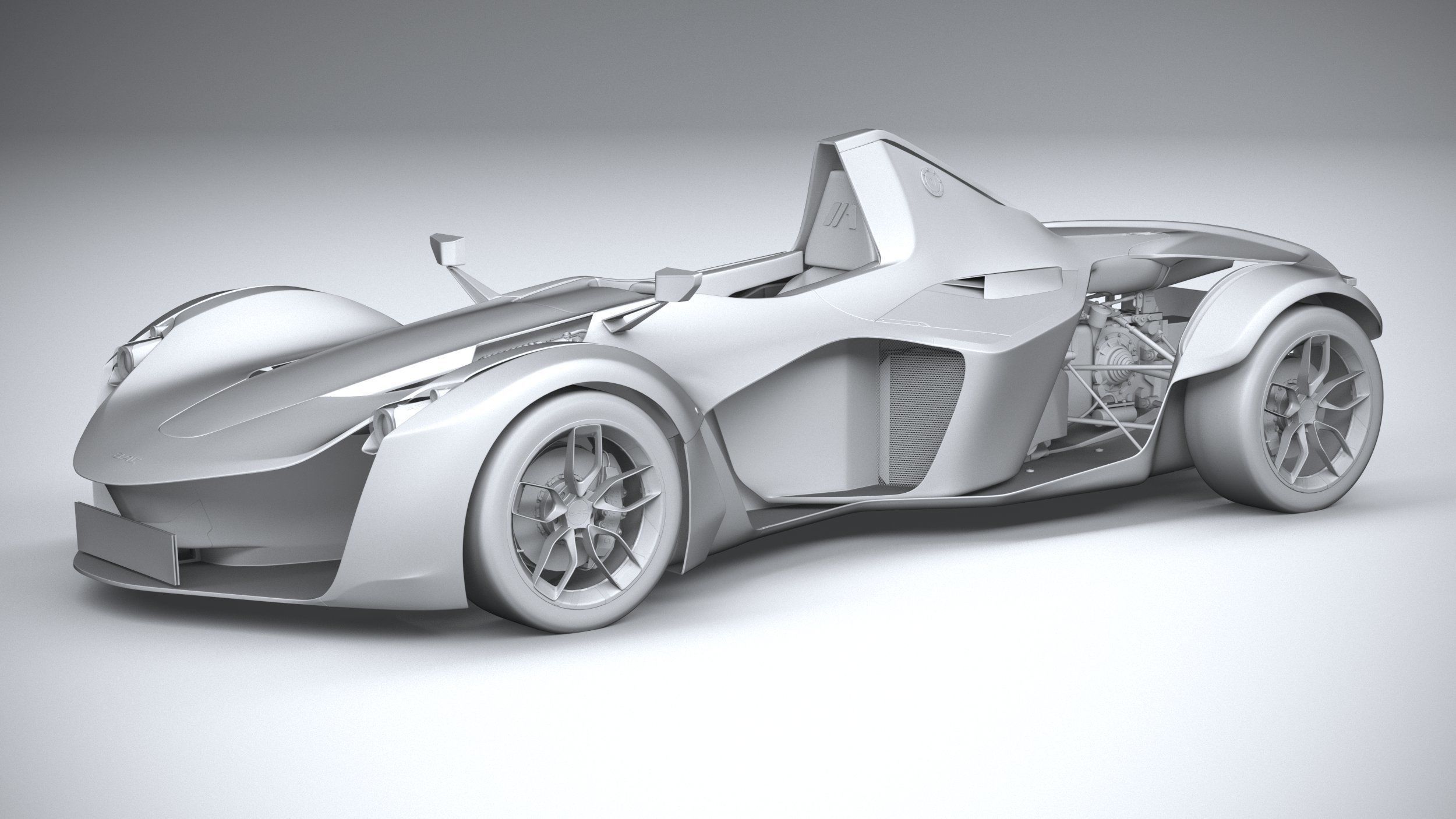 BAC Mono 2020 3D model_19