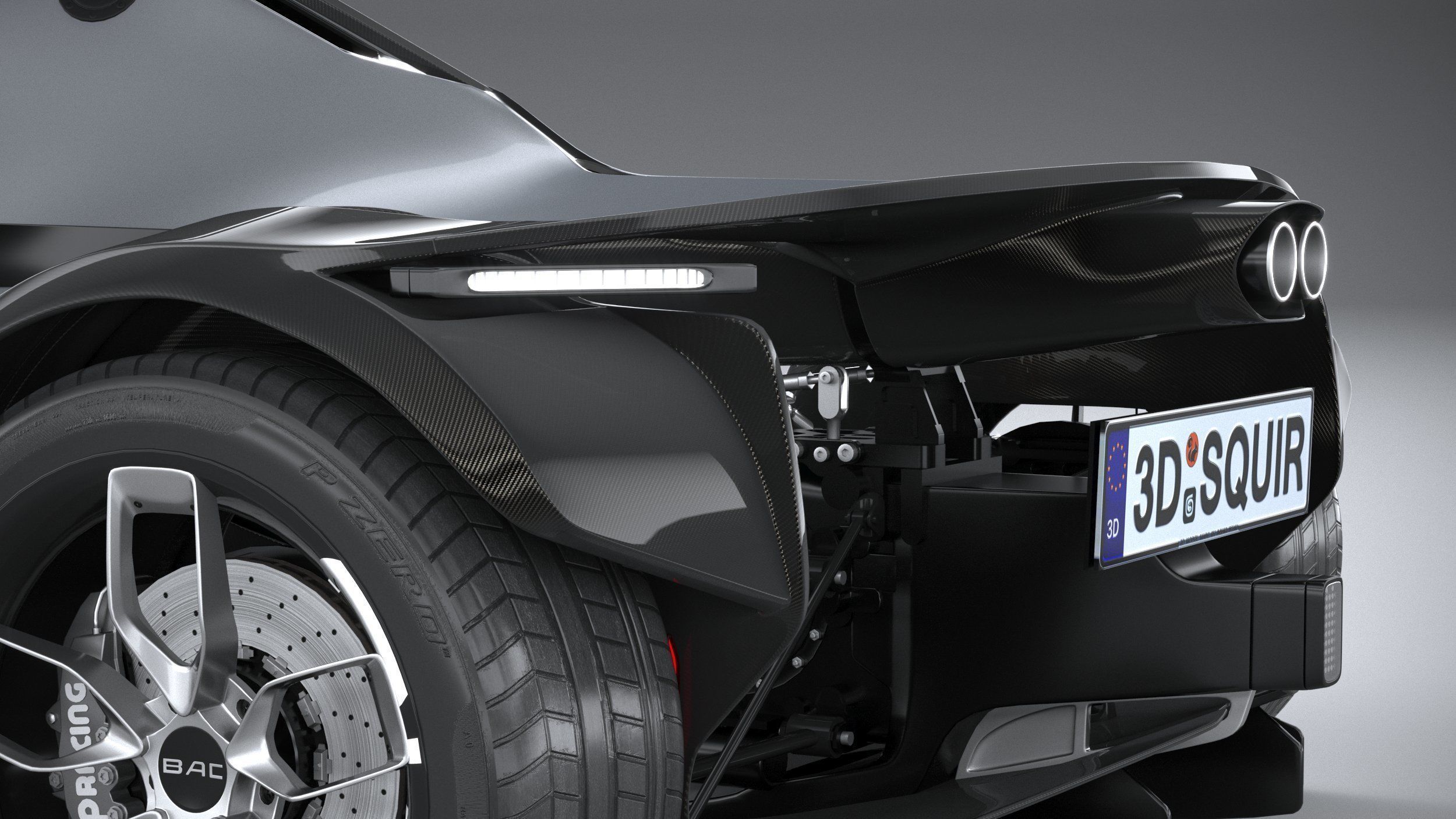 BAC Mono 2020 3D model_6