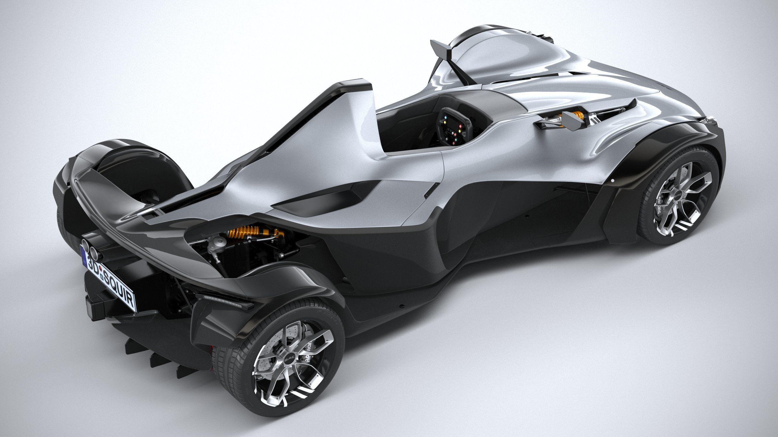 BAC Mono 2020 3D model_10