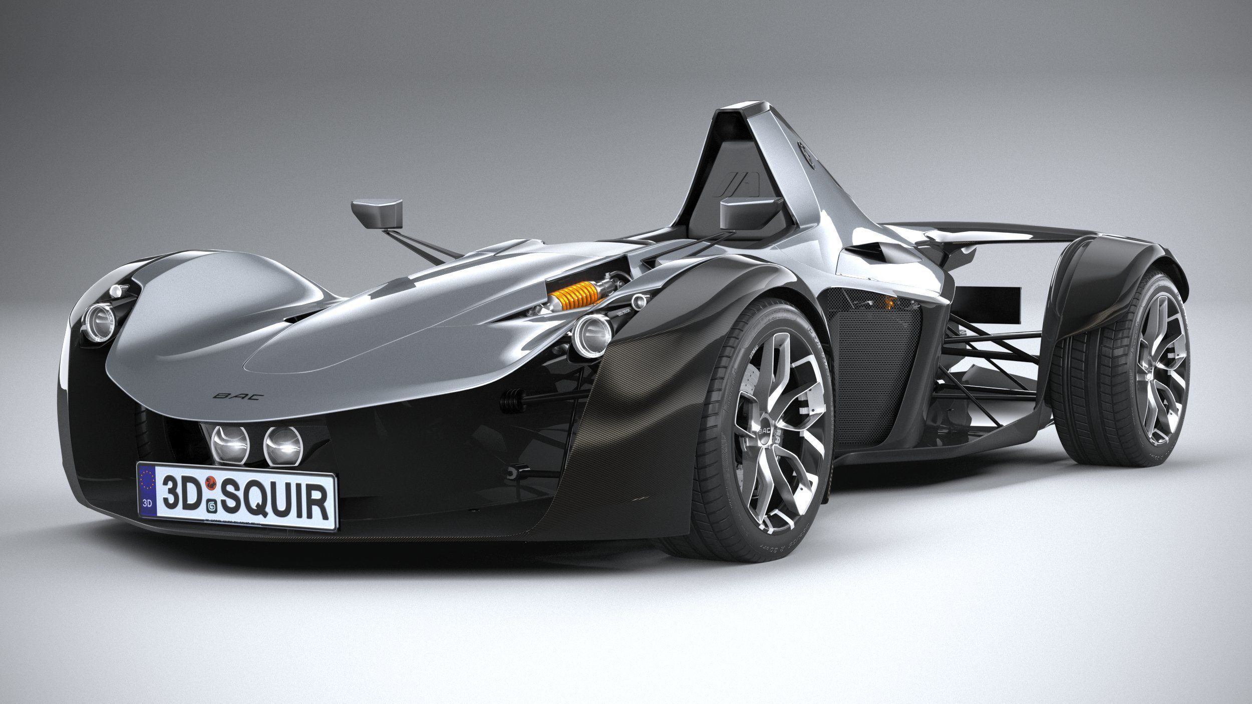 BAC Mono 2020 3D model_2