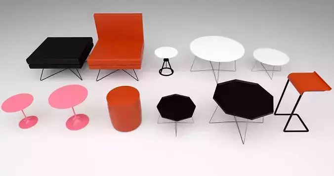 FURNITURE COLLECTION FOR INTERIOR 