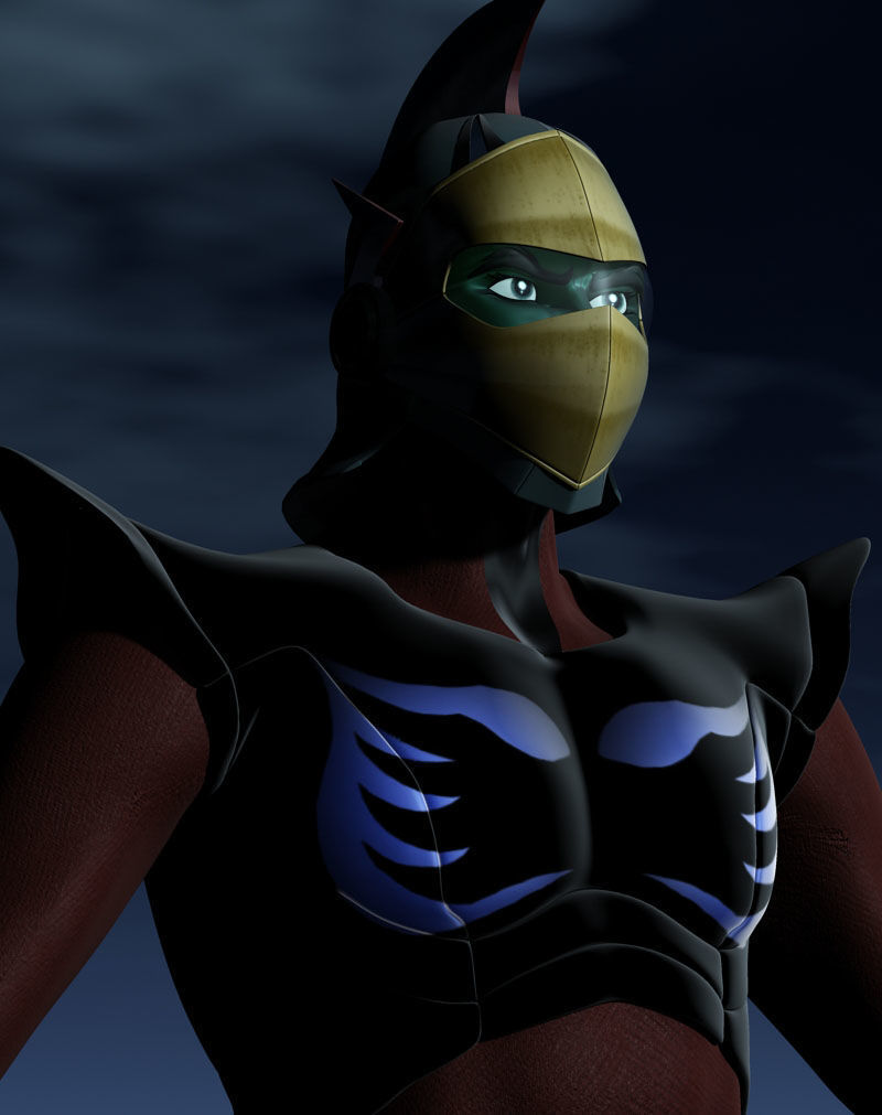 Duke Fleed Grendizer Low-poly 3D model_20