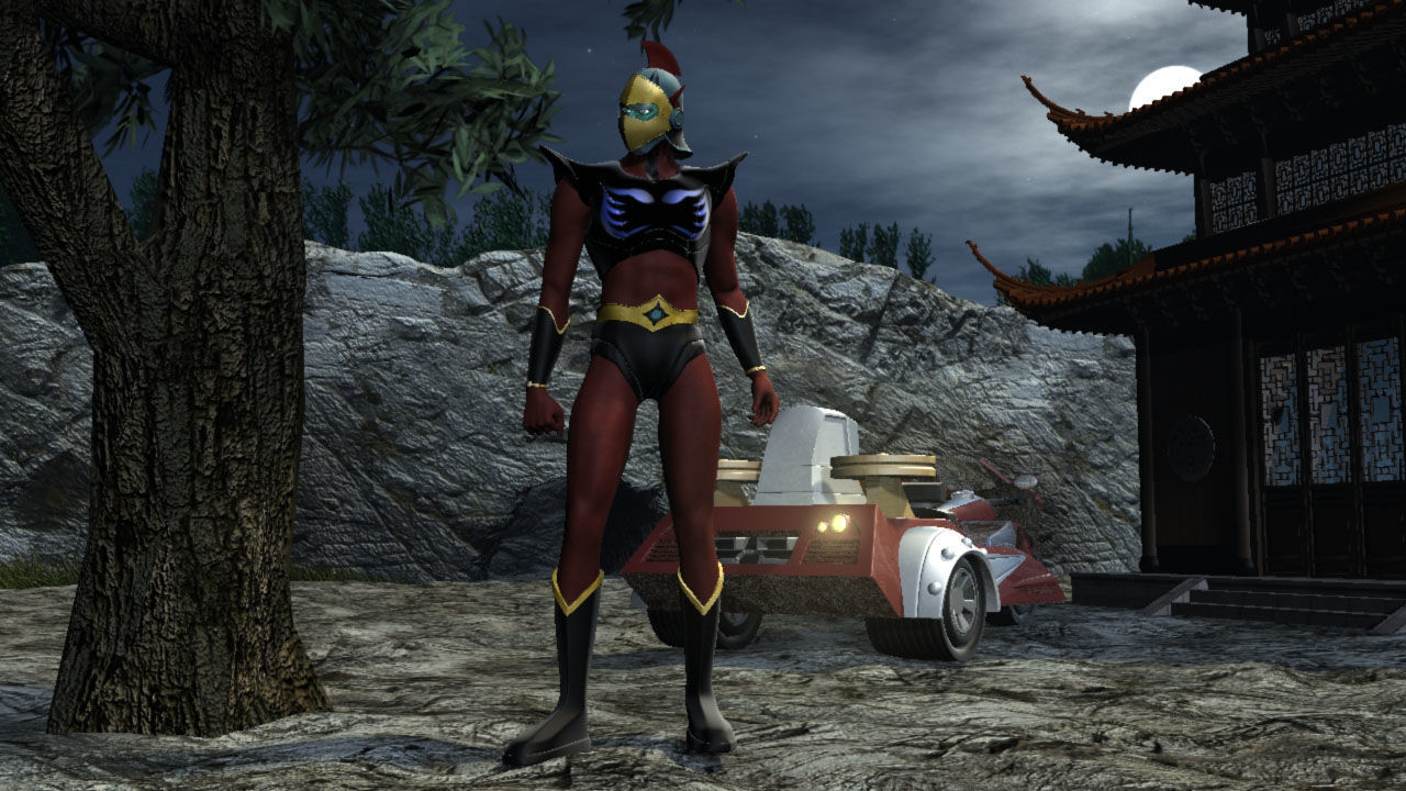 Duke Fleed Grendizer Low-poly 3D model_14