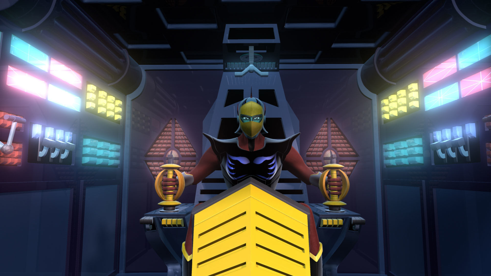 Duke Fleed Grendizer Low-poly 3D model_9