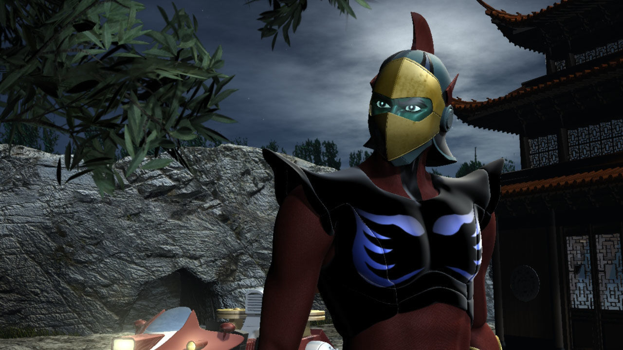 Duke Fleed Grendizer Low-poly 3D model_13