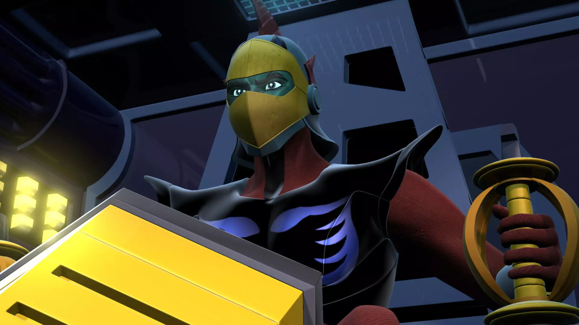 Duke Fleed Grendizer Low-poly 3D model_0