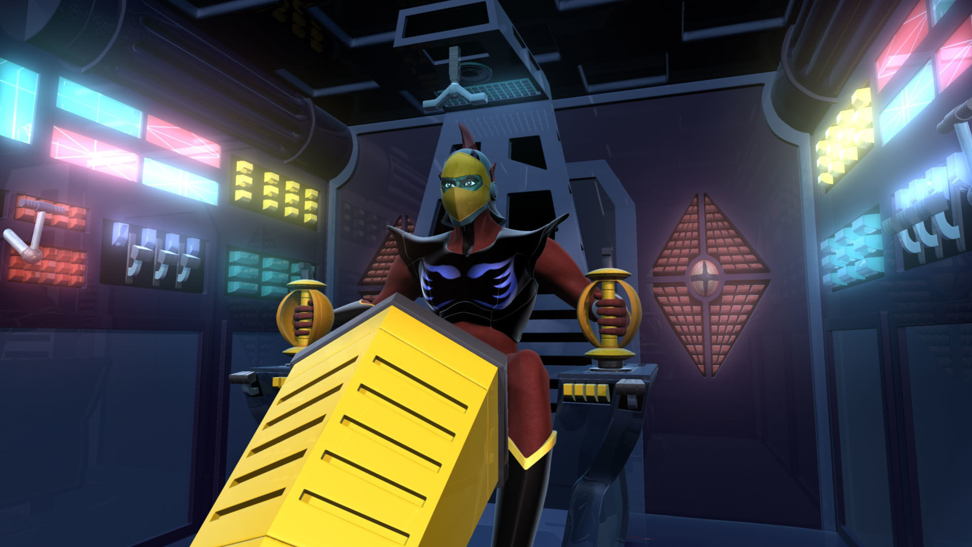 Duke Fleed Grendizer Low-poly 3D model_10