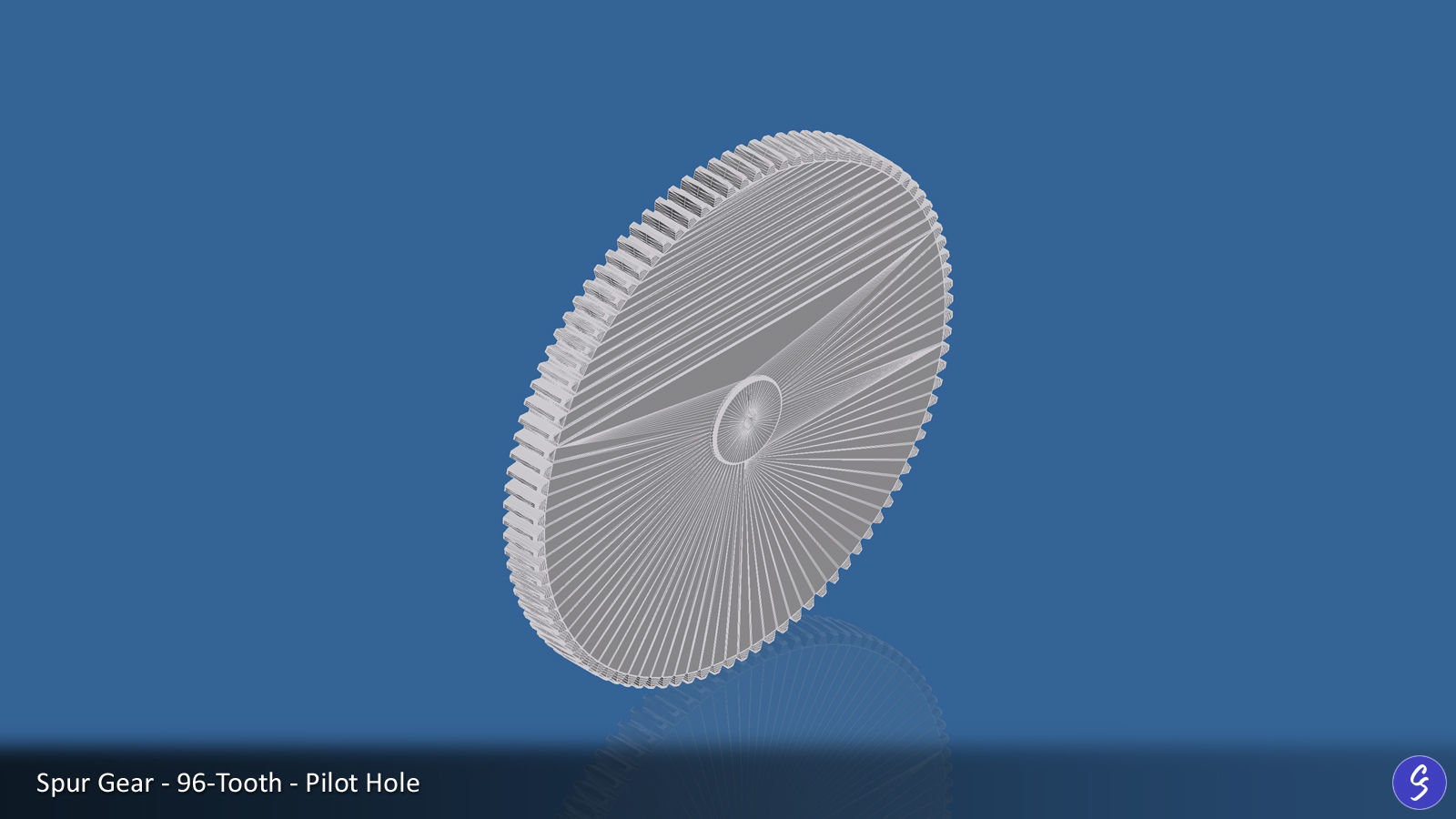 96-Tooth Spur Gear 03 3D print model_18