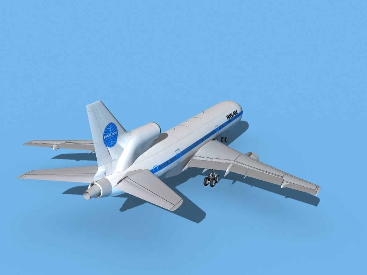 Lockheed L-1011 Pan American 3D model_6