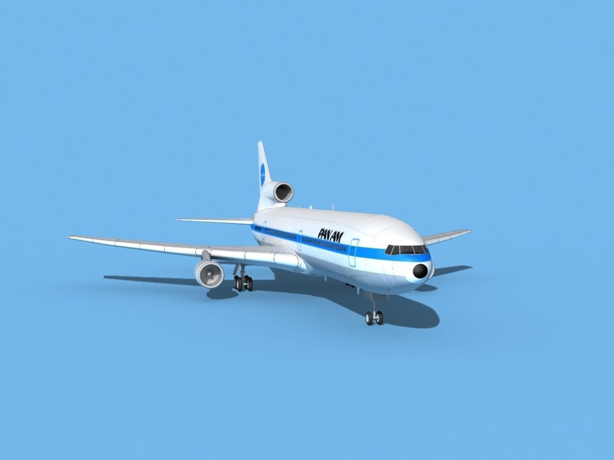 Lockheed L-1011 Pan American 3D model_2