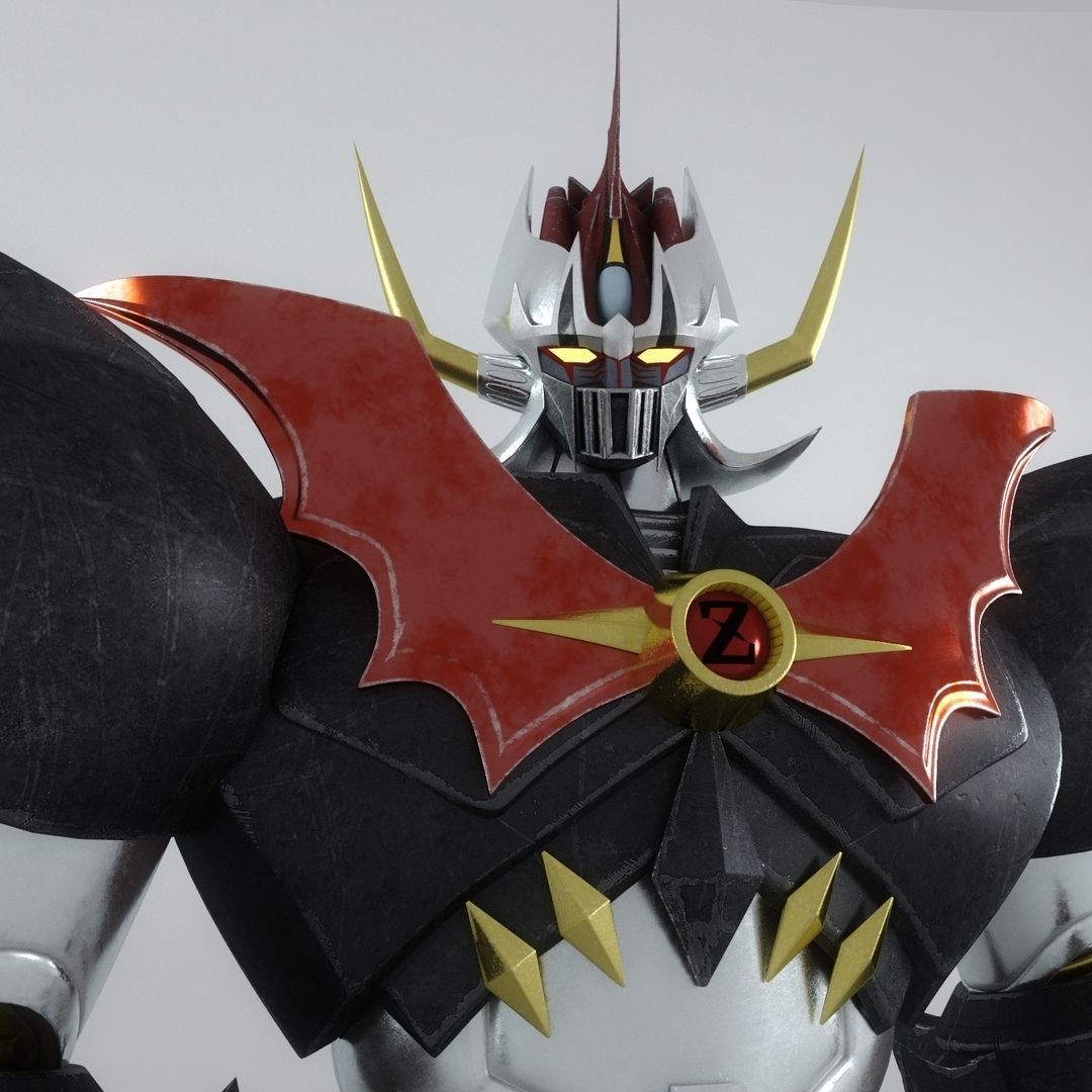 Mazinkaiser robot with armor 3D model_19