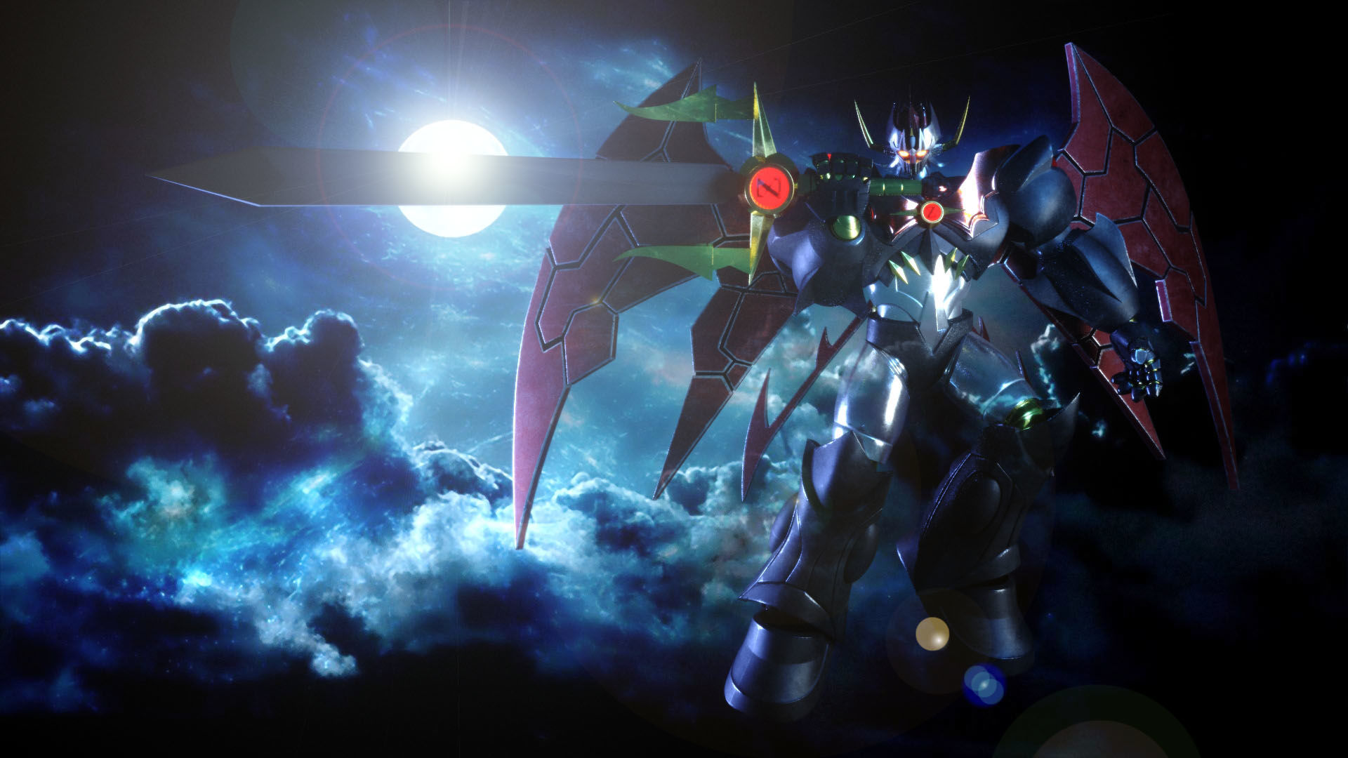 Mazinkaiser robot with armor 3D model_8
