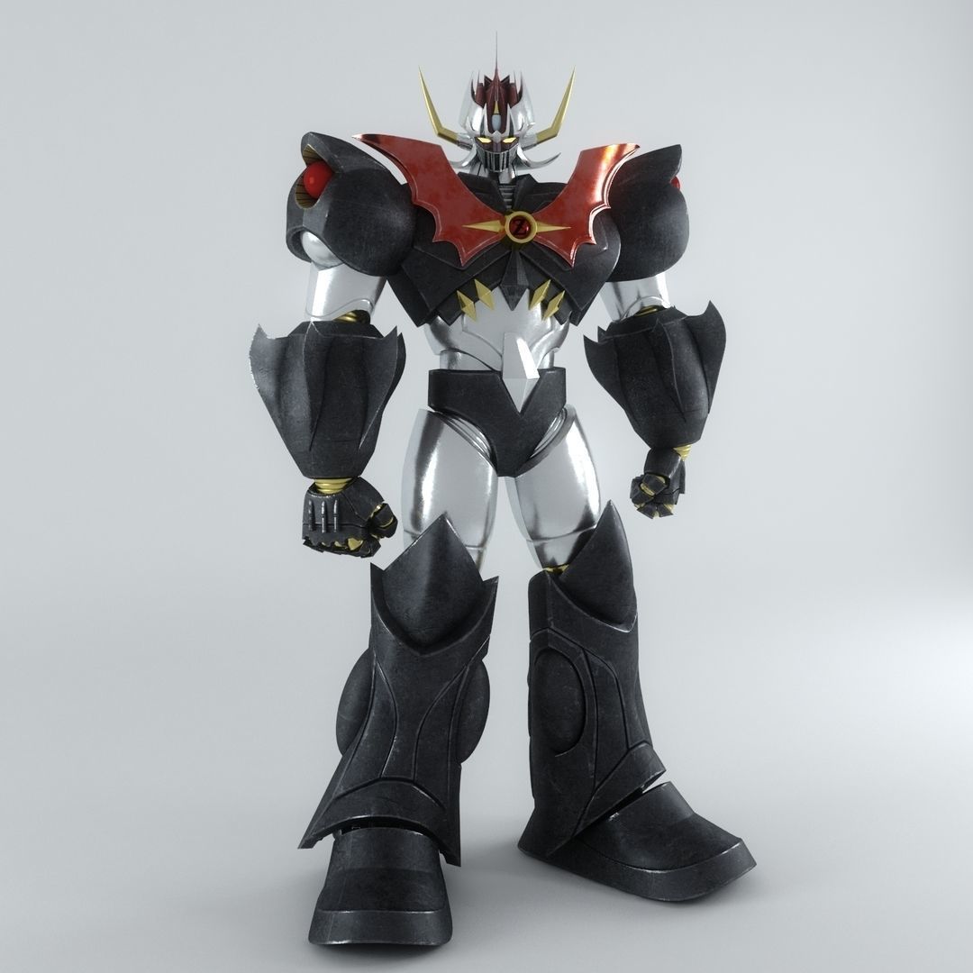 Mazinkaiser robot with armor 3D model_1