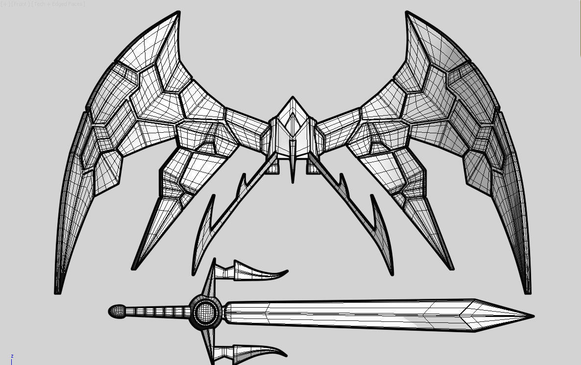 Mazinkaiser robot with armor 3D model_17