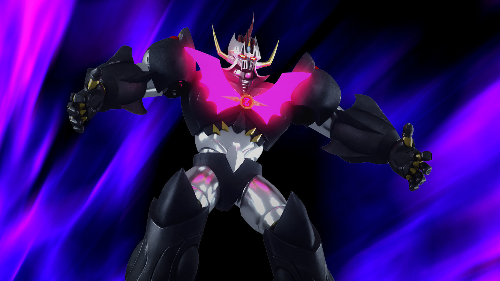 Mazinkaiser robot with armor 3D model_4