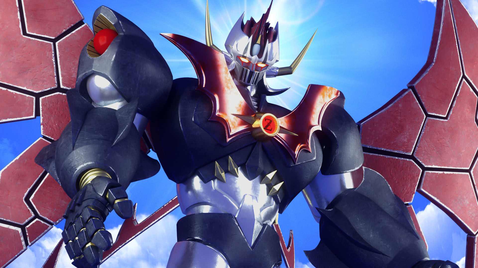 Mazinkaiser robot with armor 3D model_6