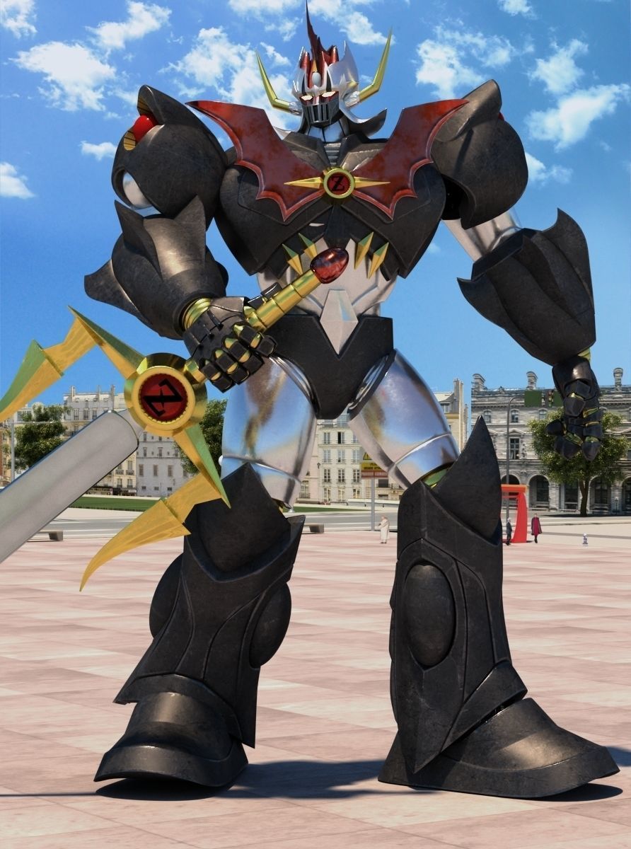 Mazinkaiser robot with armor 3D model_20