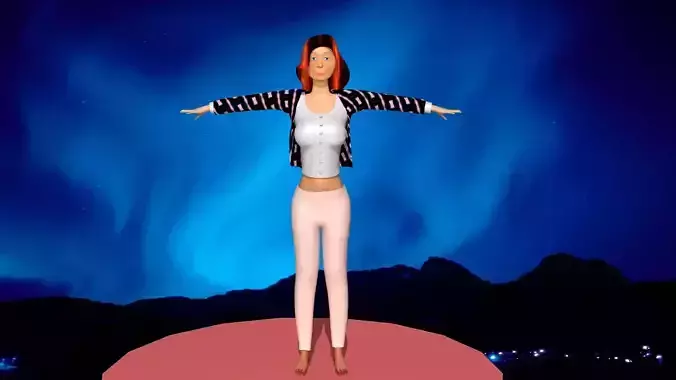 woman in nifty jacket