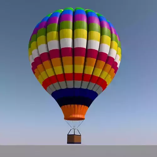 Hot Air  Balloon 3D model