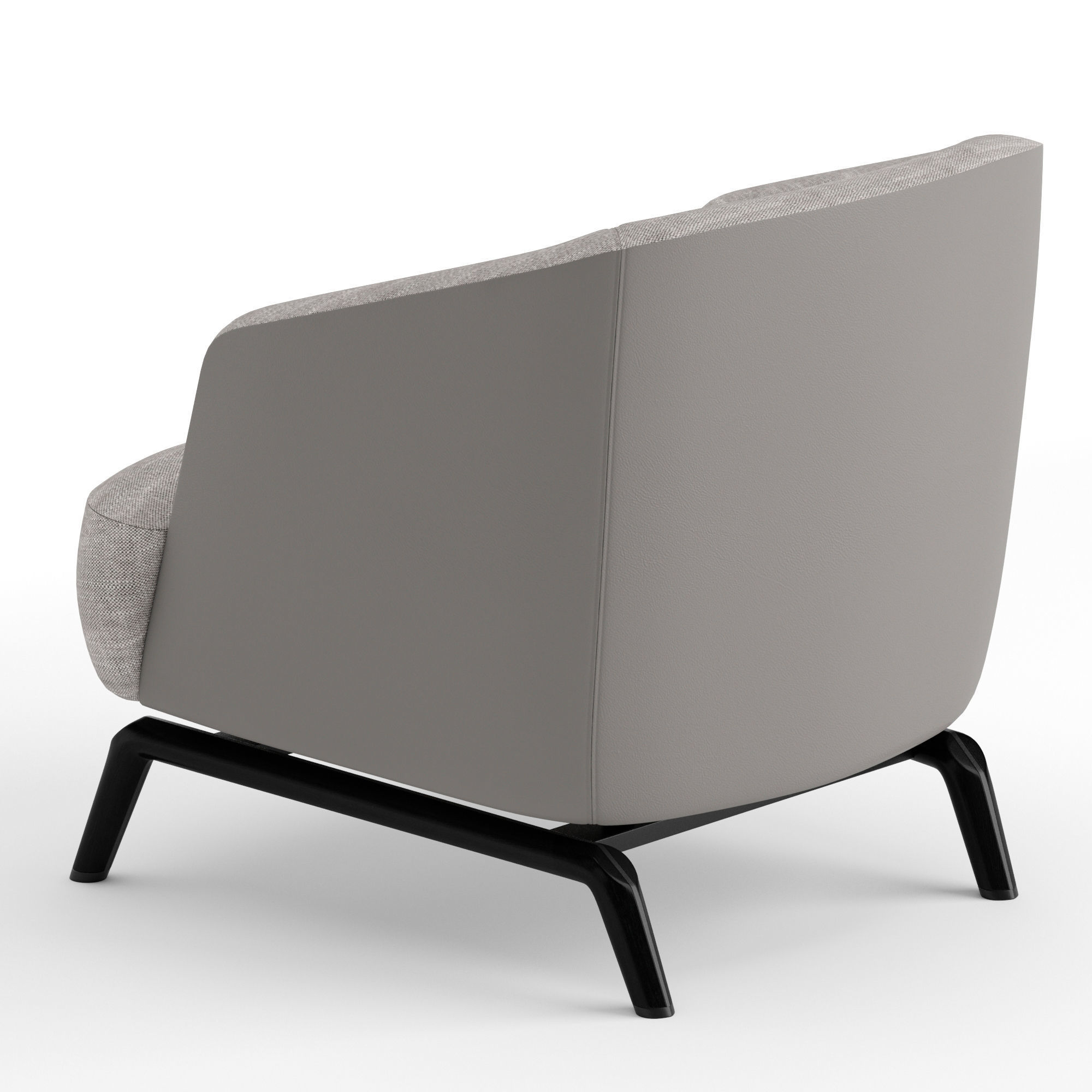Giorgetti Janet armchair 3D model_1