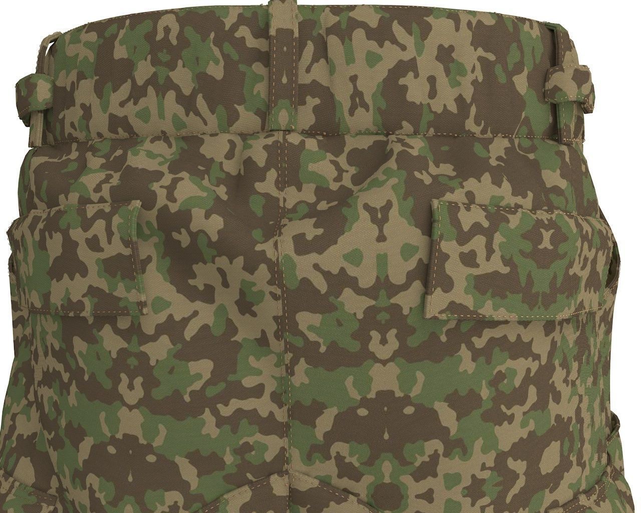 Army BDU Uniform Pant 3D model_4