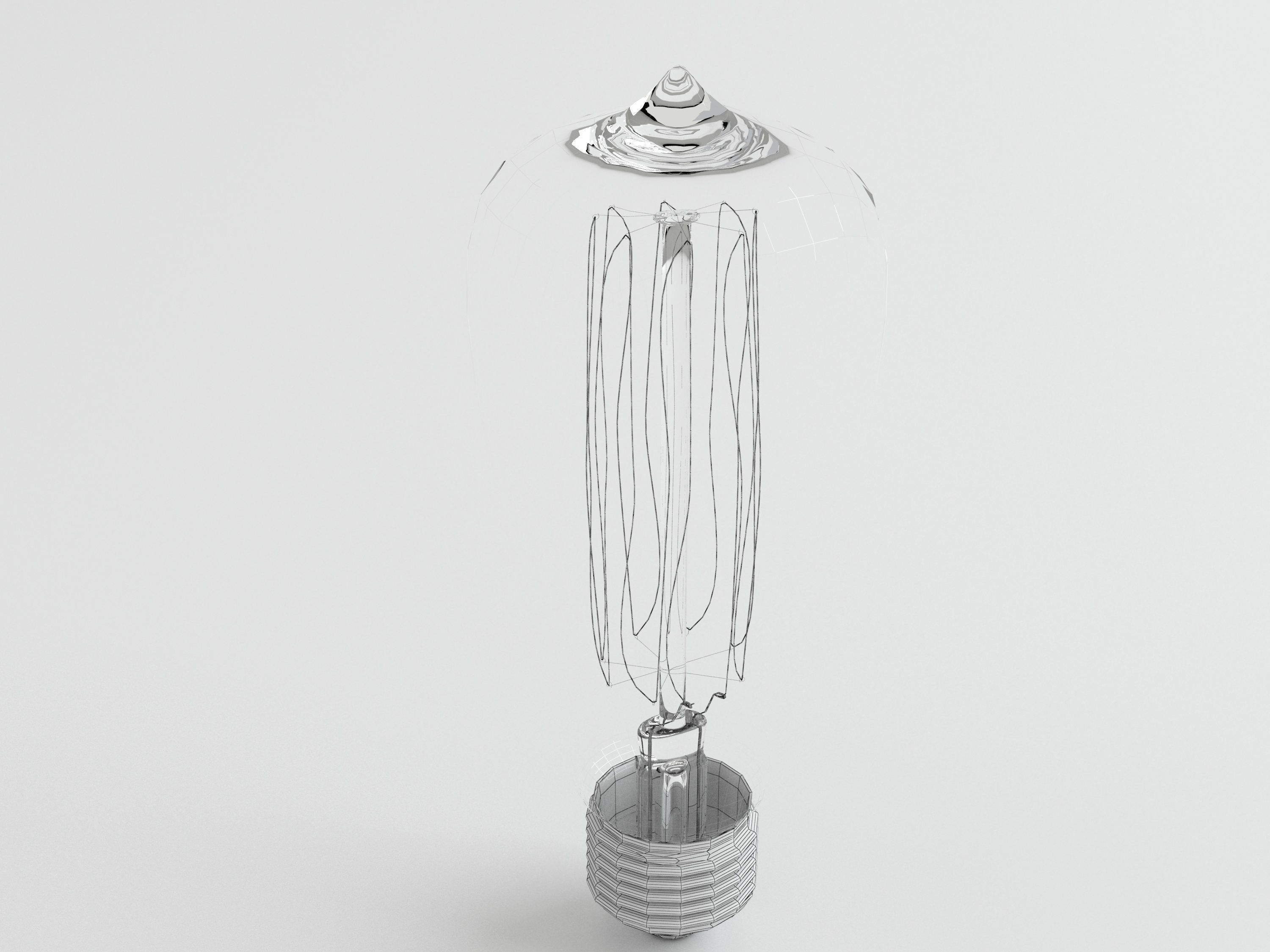 Bulb light 3 3D model_5