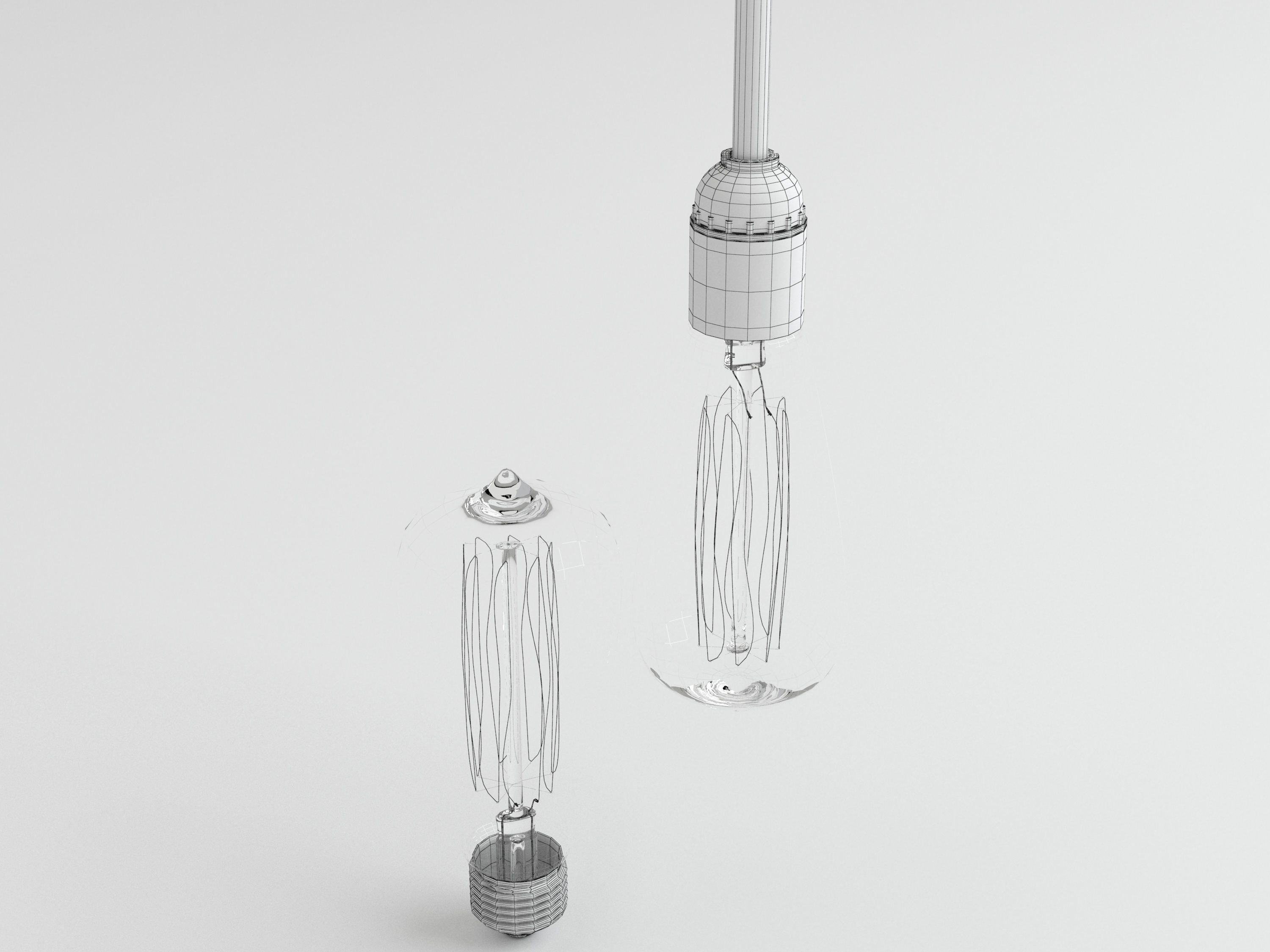 Bulb light 3 3D model_3