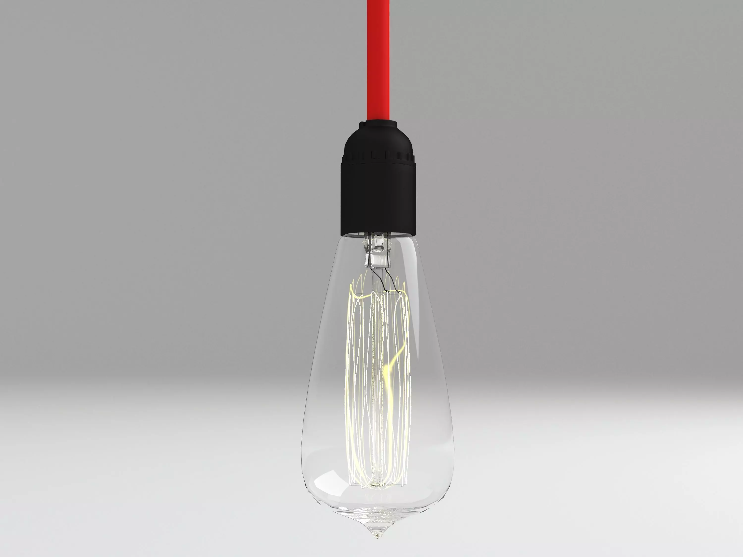 Bulb light 3 3D model_0