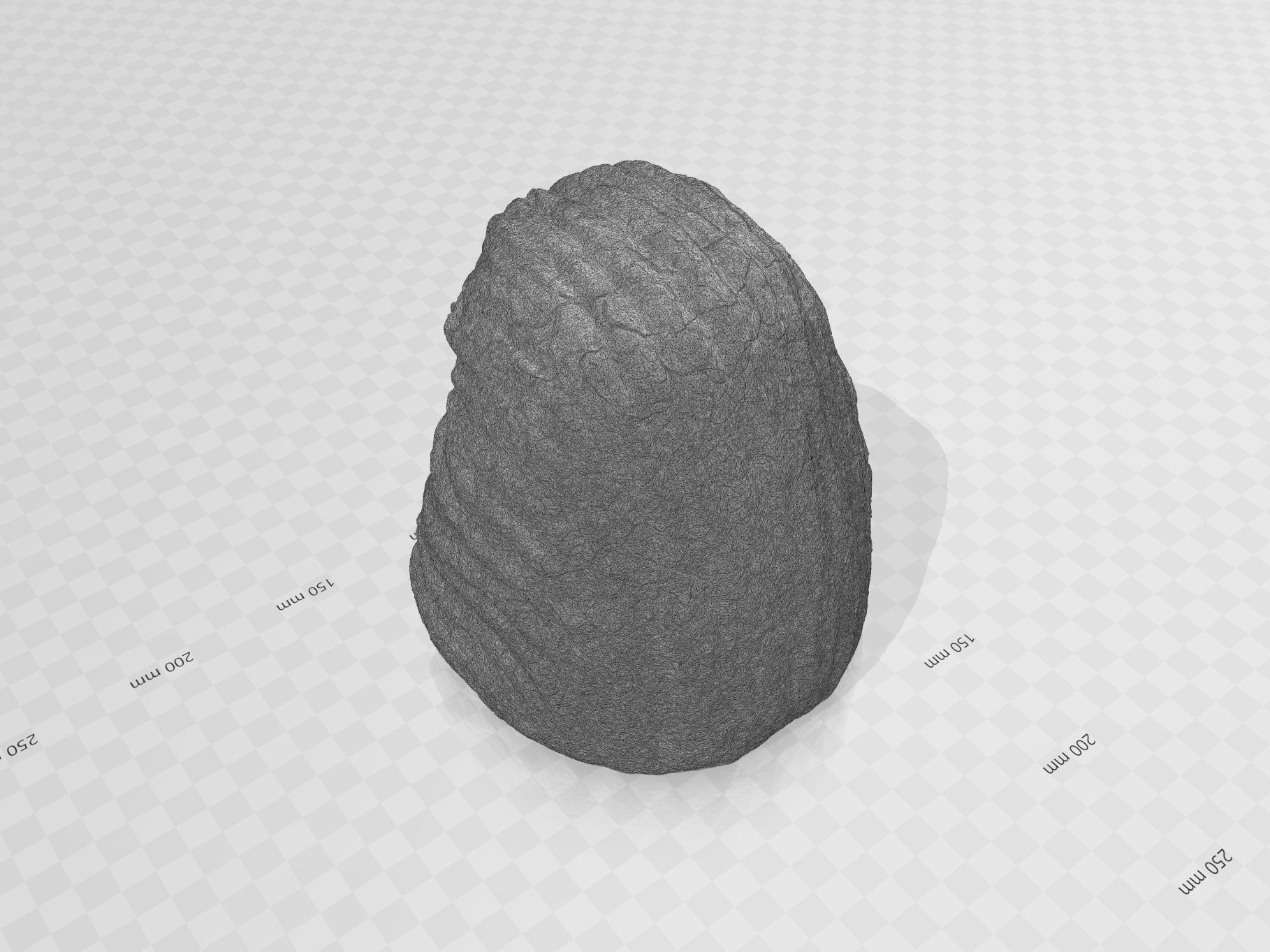 Zardoz statue of demon head 3D print model_11