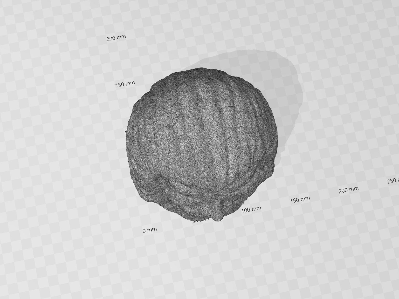 Zardoz statue of demon head 3D print model_9