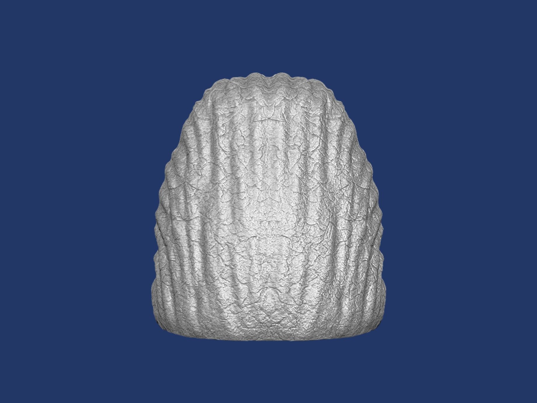 Zardoz statue of demon head 3D print model_6