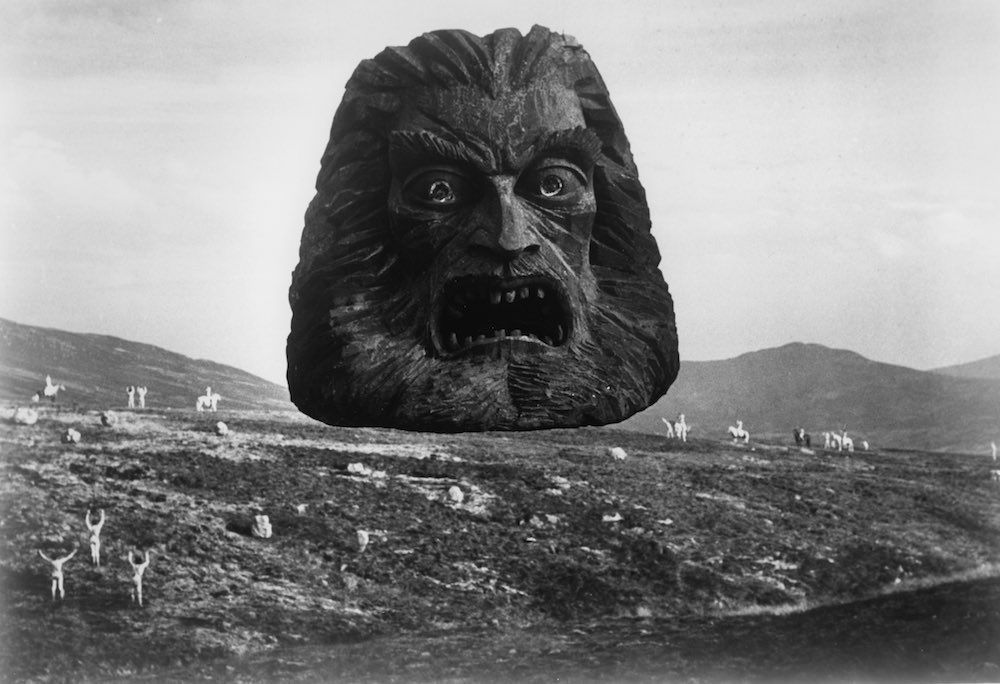 Zardoz statue of demon head 3D print model_13