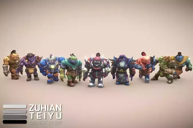 Fantasy Anime Ork