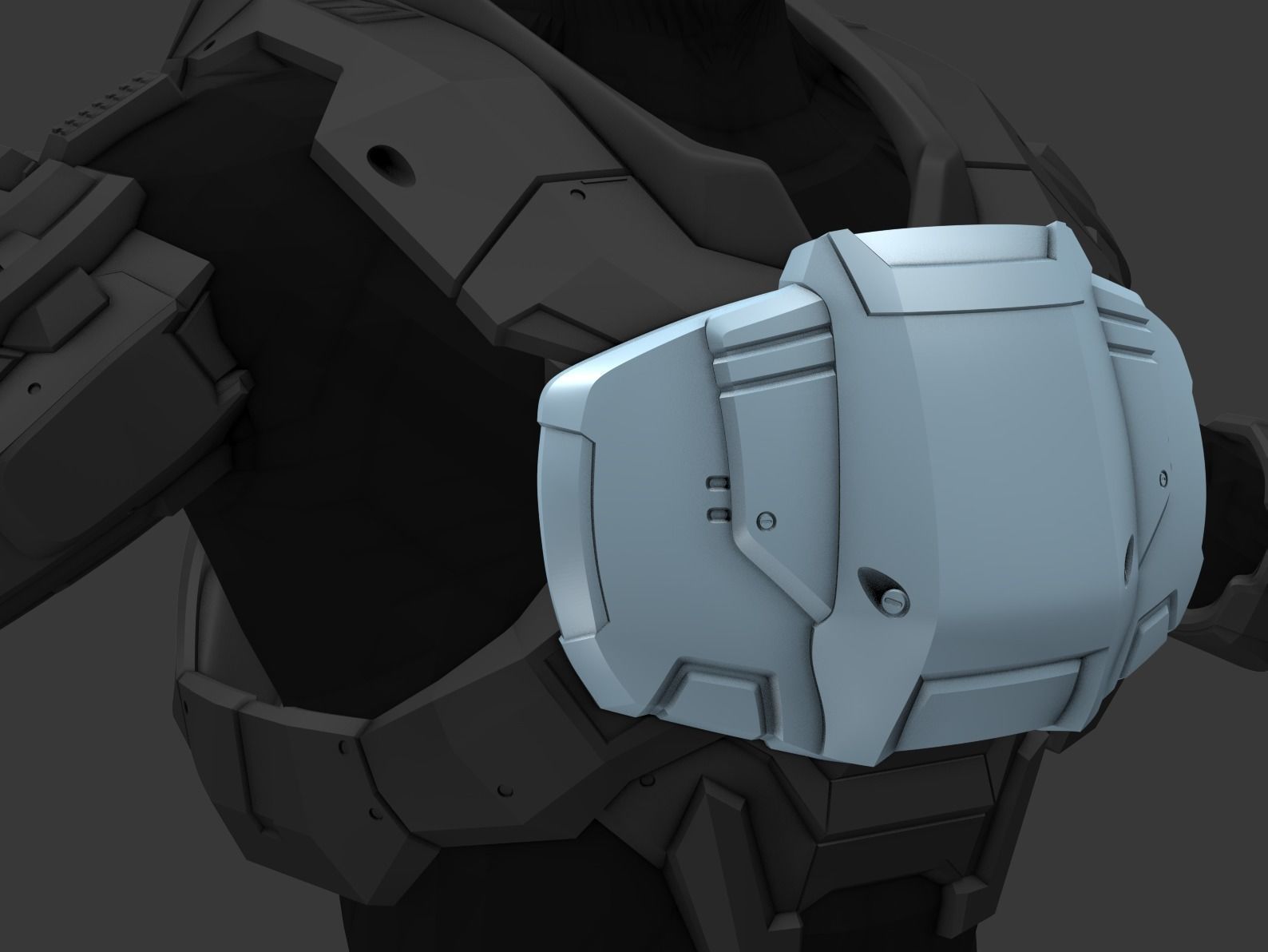 Modular Reach ODST Wearable 3D Print File 3D print model_5