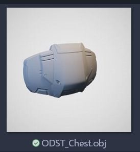 Modular Reach ODST Wearable 3D Print File 3D print model_6