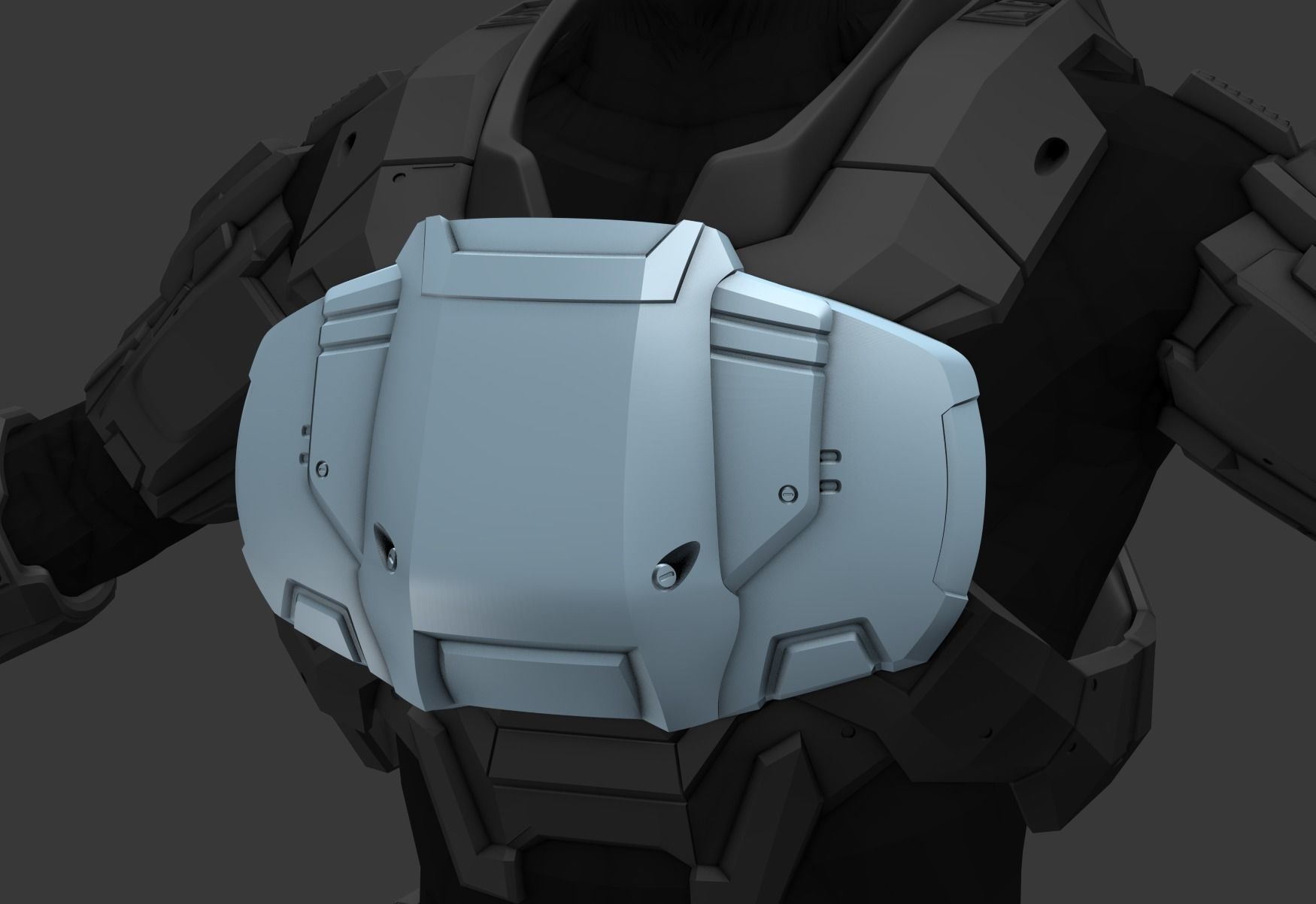 Modular Reach ODST Wearable 3D Print File 3D print model_4