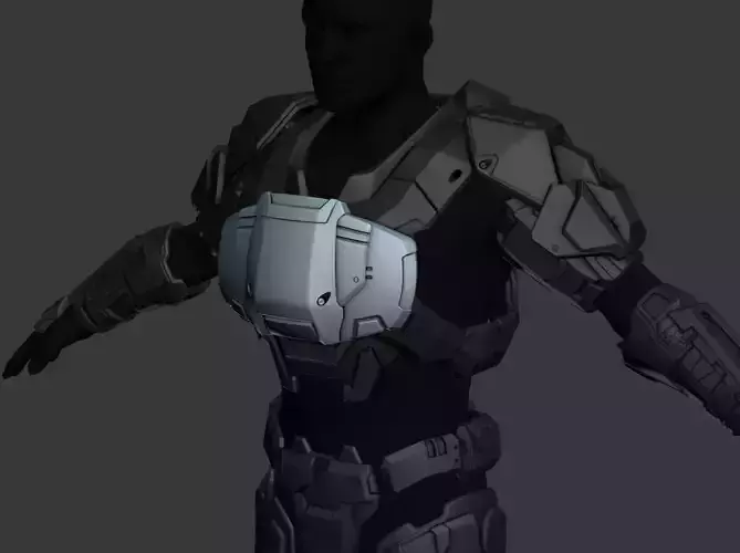 Modular Reach ODST  Wearable 3D Print File