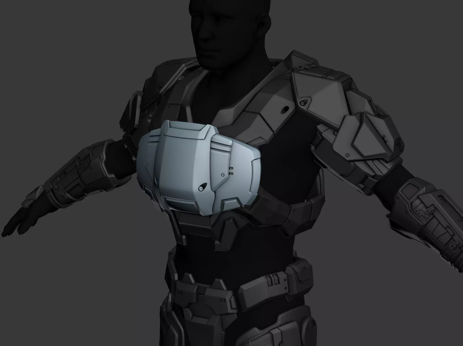 Modular Reach ODST Wearable 3D Print File 3D print model_0