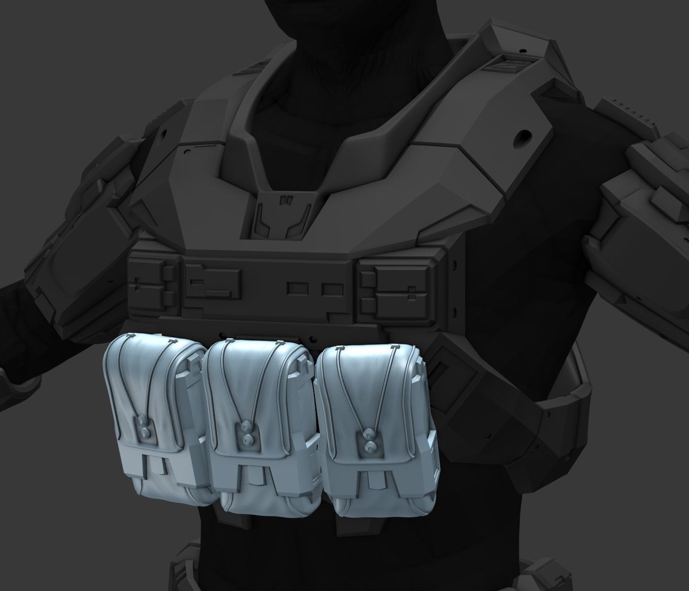 Modular Reach Tactical LRP 3D Print File 3D print model_1