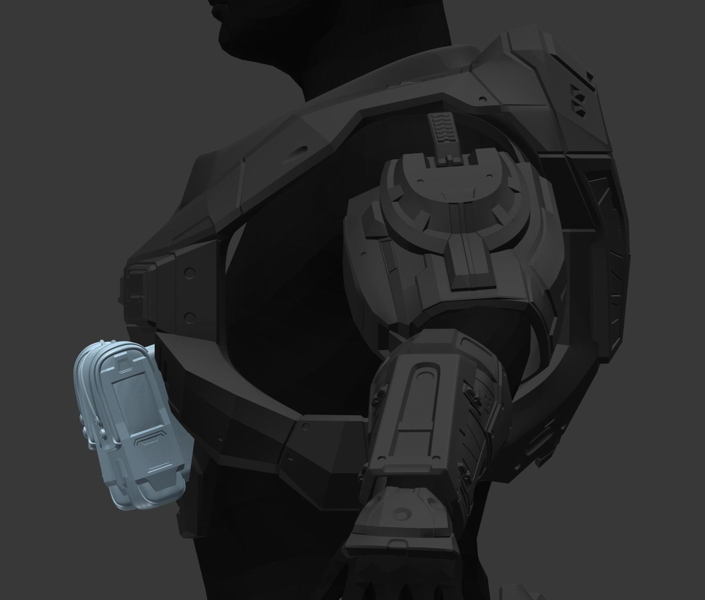 Modular Reach Tactical LRP 3D Print File 3D print model_4