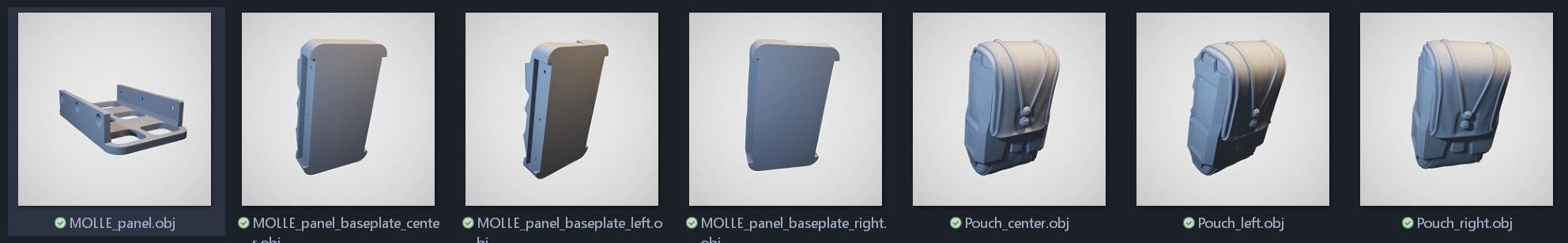 Modular Reach Tactical LRP 3D Print File 3D print model_5