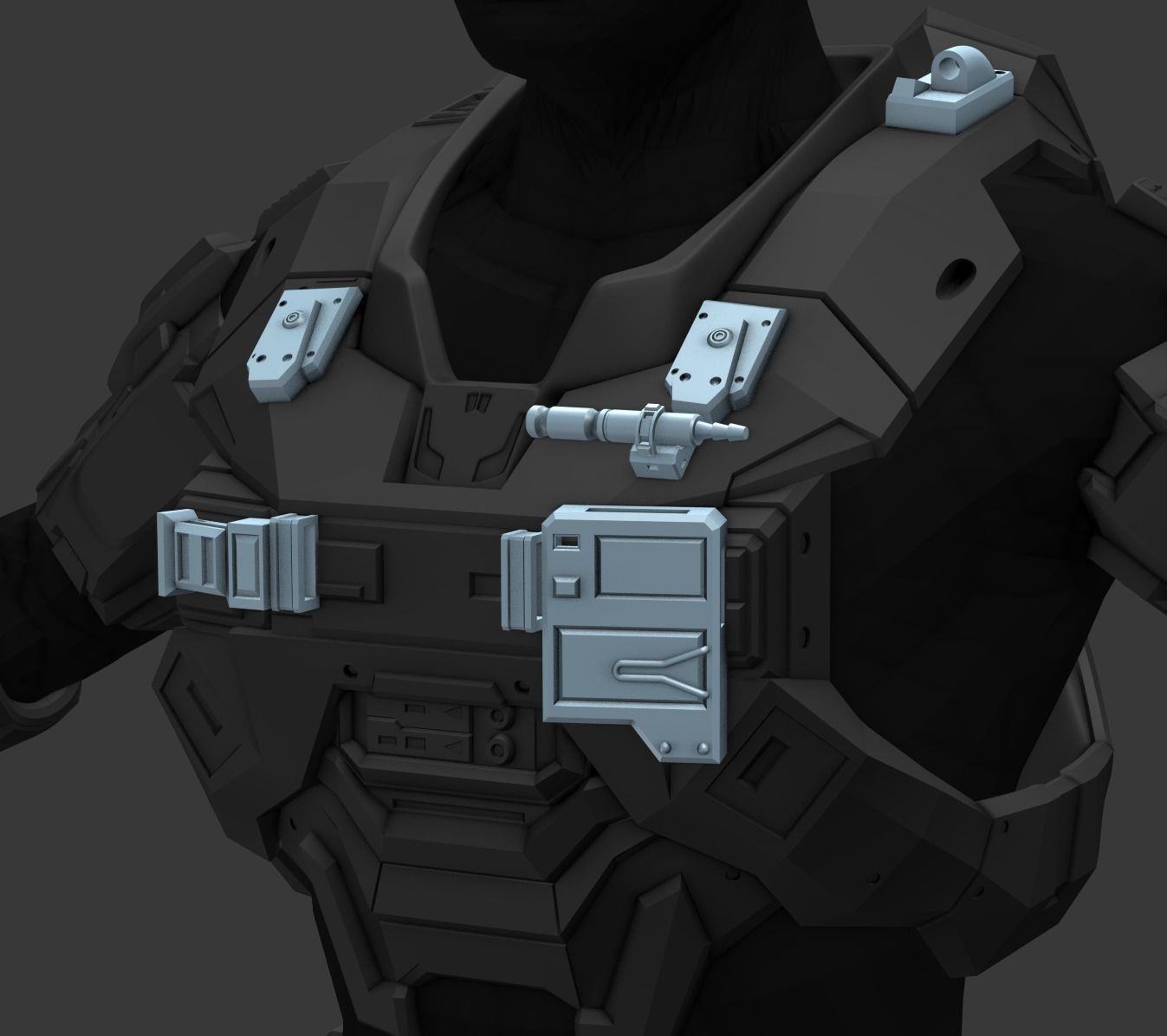 Modular Reach Tactical Patrol 3D Print File 3D print model_3