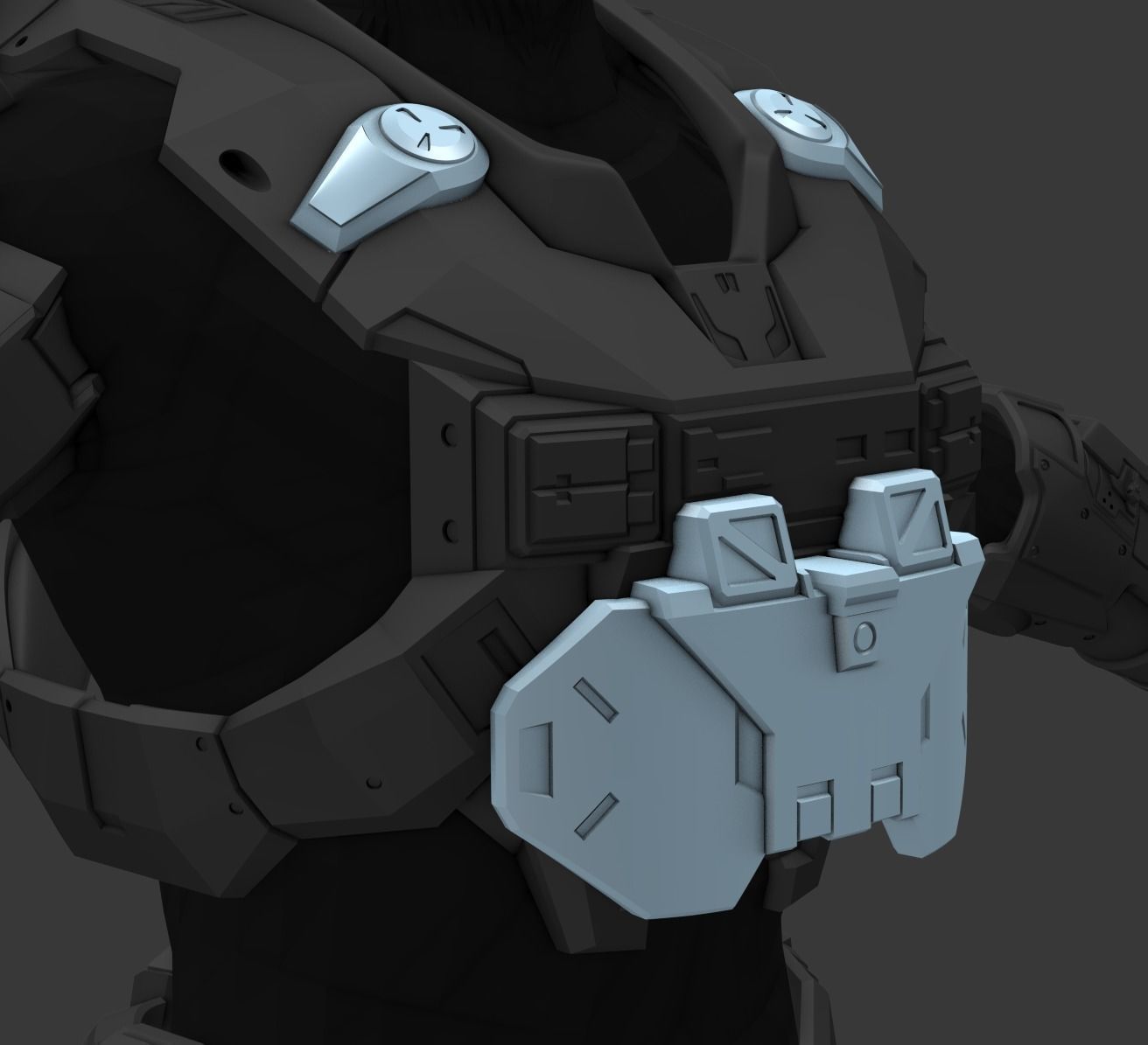 Modular Reach UA Multithreat Print File 3D print model_4