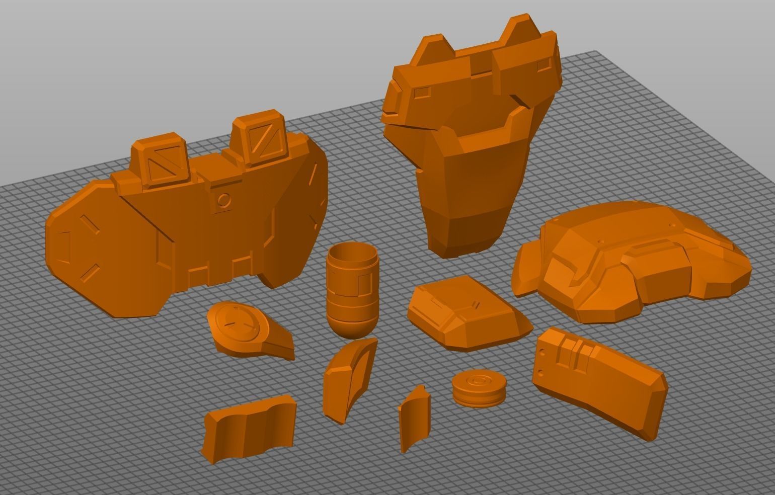 Modular Reach UA Multithreat Print File 3D print model_8